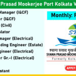 Syama Prasad Mookerjee Port Kolkata Careers