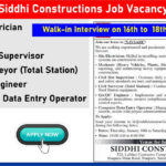 Siddhi Constructions Job Vacancy