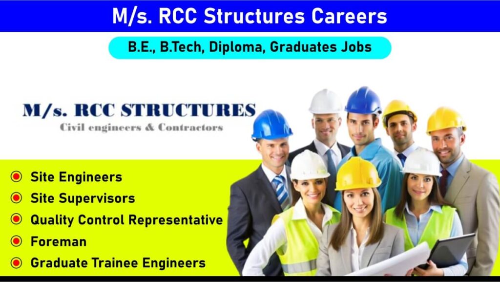 M/s. RCC Structures Careers