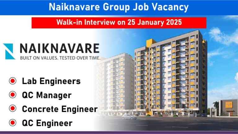 Naiknavare Group Job Vacancy