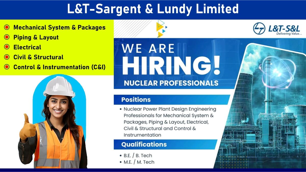 L&T-Sargent & Lundy Limited Careers