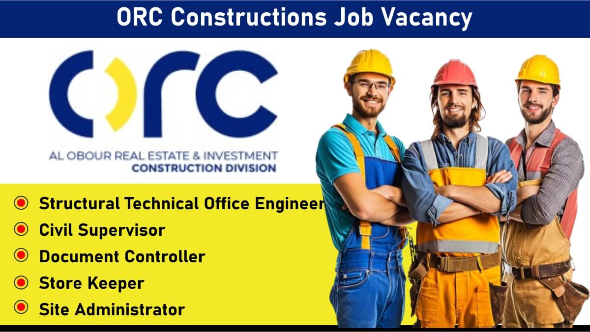 ORC Constructions Job Vacancy