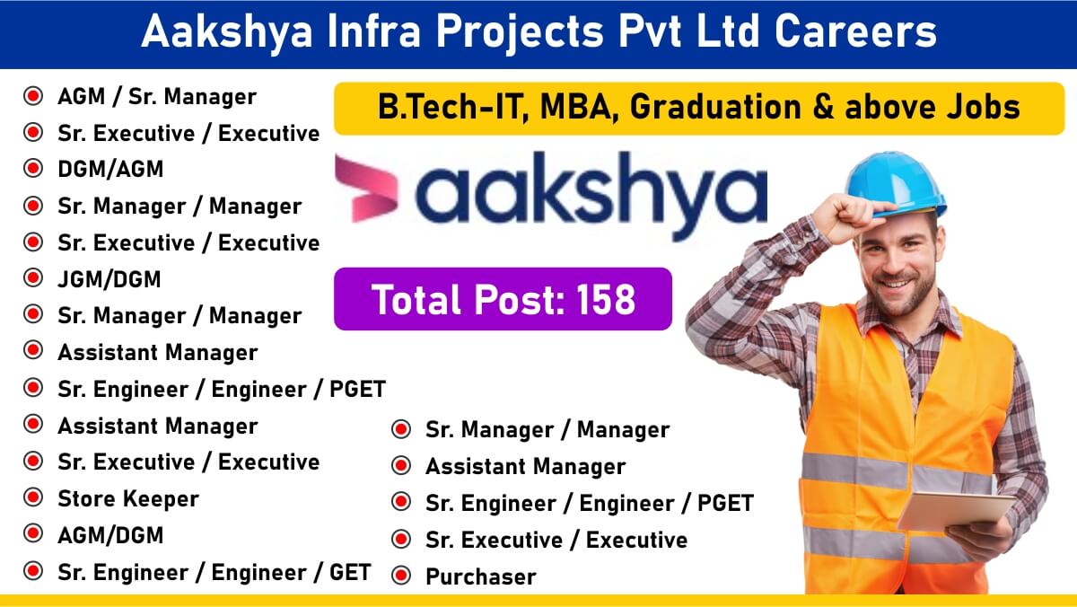 Aakshya Infra Projects Pvt Ltd Careers