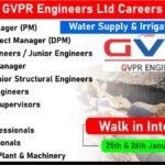 GVPR Engineers Ltd Careers