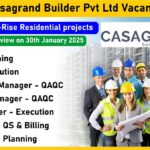 Casagrand Builder Pvt Ltd Vacancy