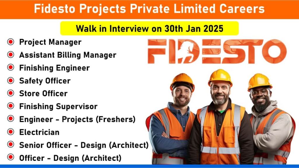 Fidesto Projects Private Limited Careers