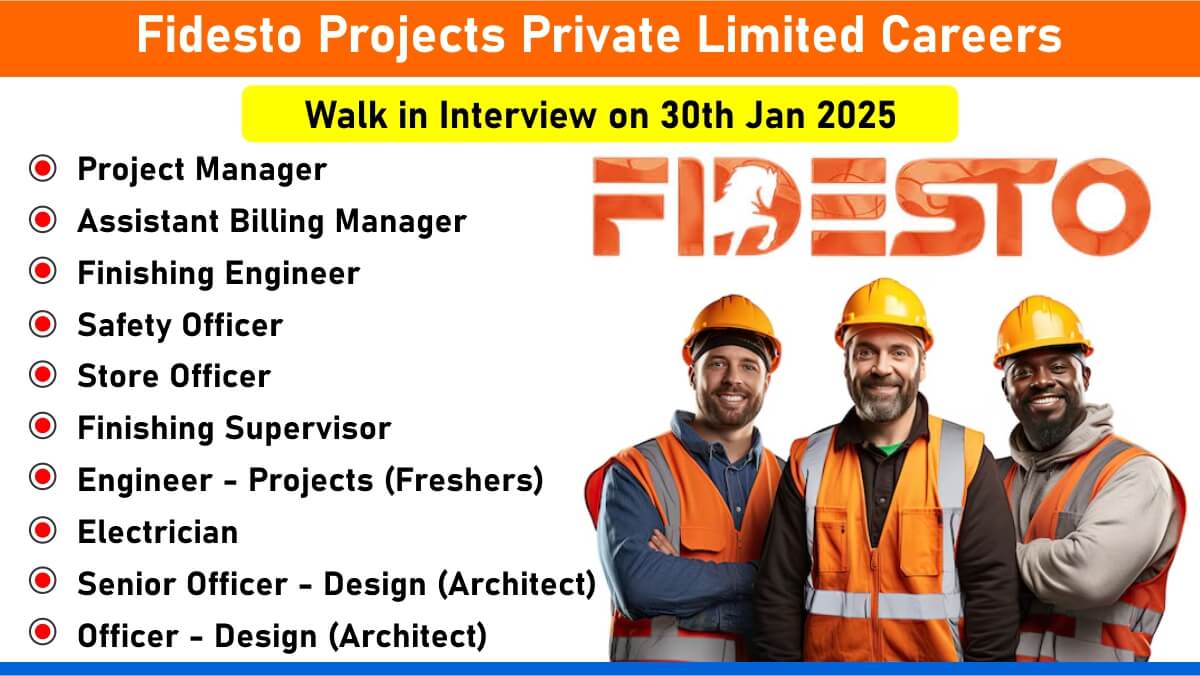 Fidesto Projects Private Limited Careers