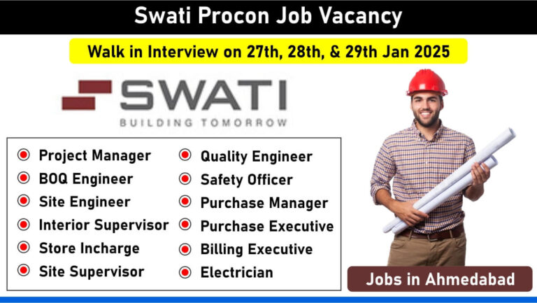 Swati Procon Job Vacancy