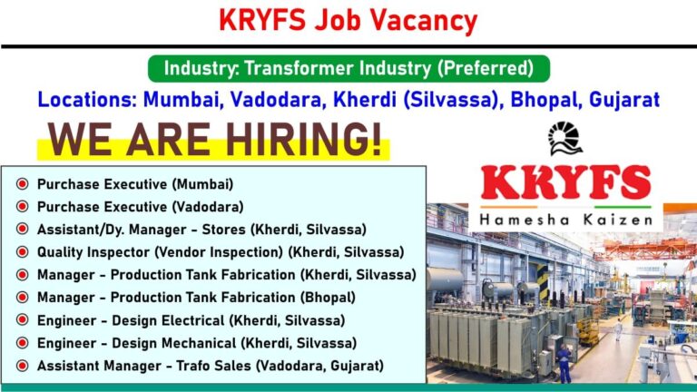 KRYFS Job Vacancy