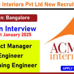 Acme Interiors Pvt Ltd New Recruitment