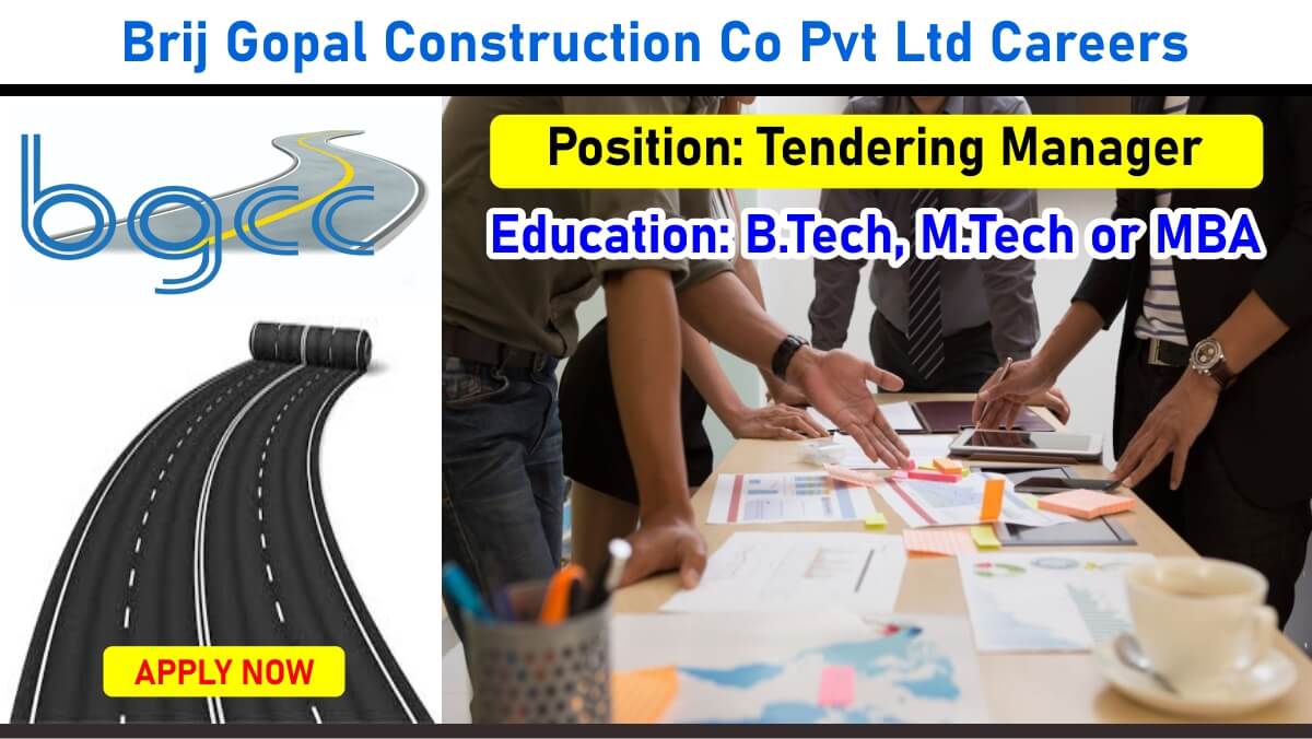 Brij Gopal Construction Co Pvt Ltd Careers