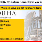 SOBHA Constructions New Vacancy