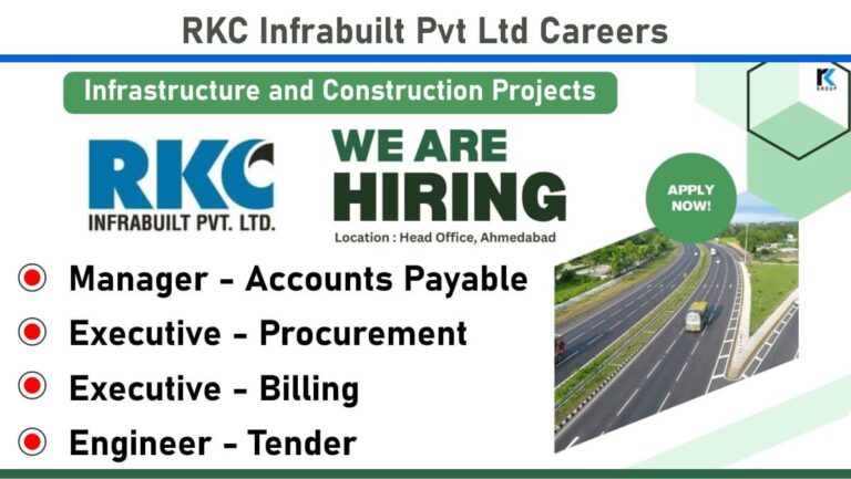 RKC Infrabuilt Pvt Ltd Careers