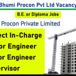 Bhumi Procon Pvt Ltd Vacancy