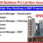 EVOS Buildcon Pvt Ltd New Vacancy