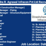 Dineshchandra R. Agrawal Infracon Pvt Ltd Recruitment 2025 | for Construction, Mechanical, Safety, QA/QC, Billing, Planning, and HR