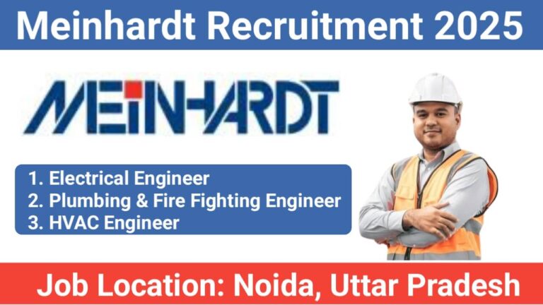 Meinhardt Recruitment 2025 | Job Location: Noida, Uttar Pradesh