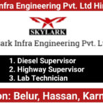 Highway Project Jobs in Karnataka – Diesel Supervisor, Highway Supervisor, Lab Technician Openings at Skylark Infra Engineering Pvt. Ltd