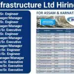 MKC Infrastructure Ltd New Vacancy 2025 | For Karnataka and Assam Road Projects