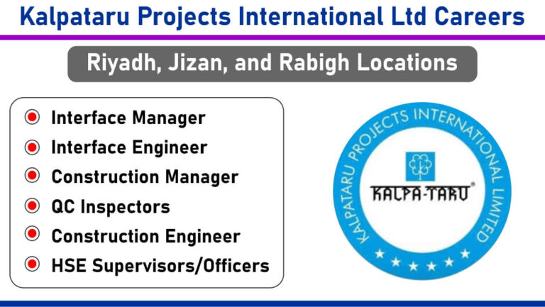 Kalpataru Projects International Ltd Careers