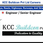 KCC Buildcon Pvt Ltd New Opening 2025 For Head Office, Gurugram | Civil Engineering Jobs