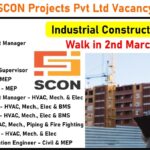 SCON Projects Pvt Ltd Vacancy