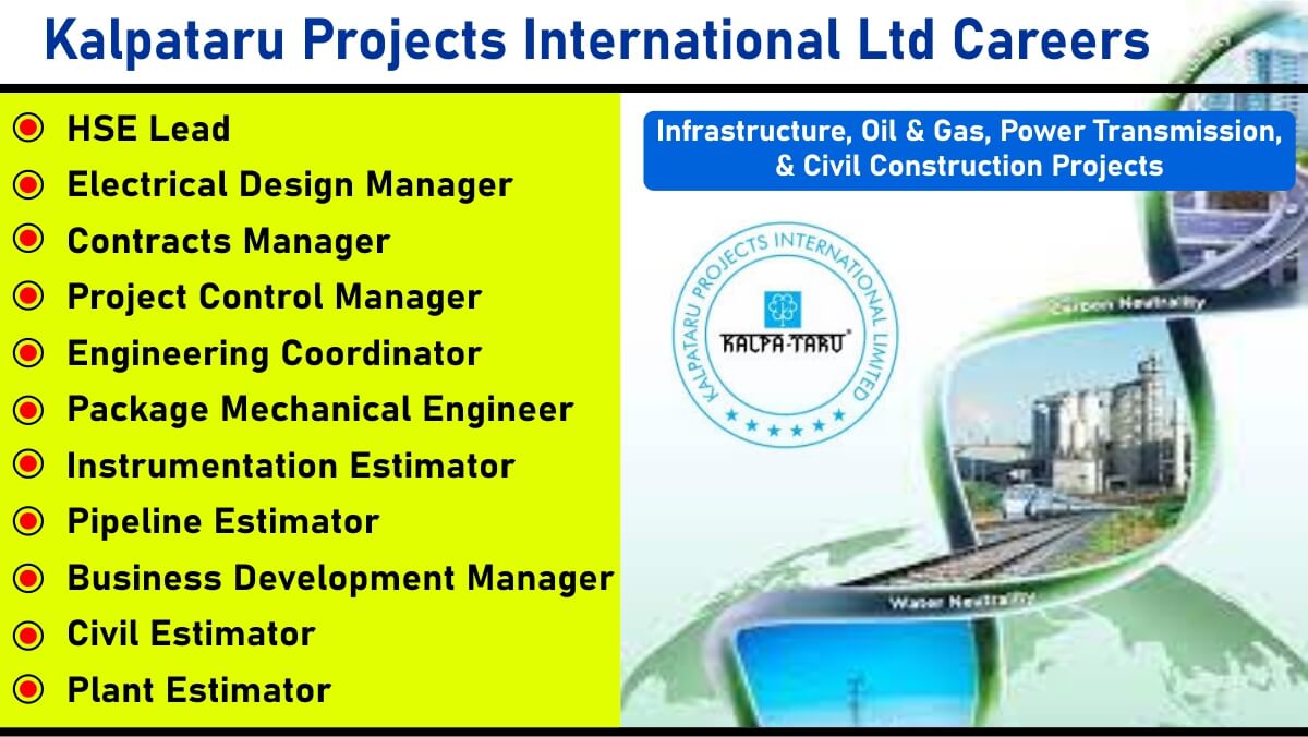 Kalpataru Projects International Ltd Careers