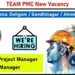 TEAM PMC New Vacancy