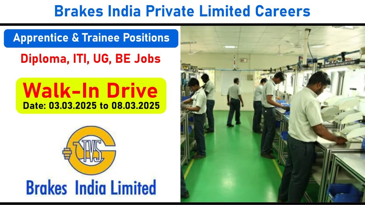 Brakes India Private Limited Careers