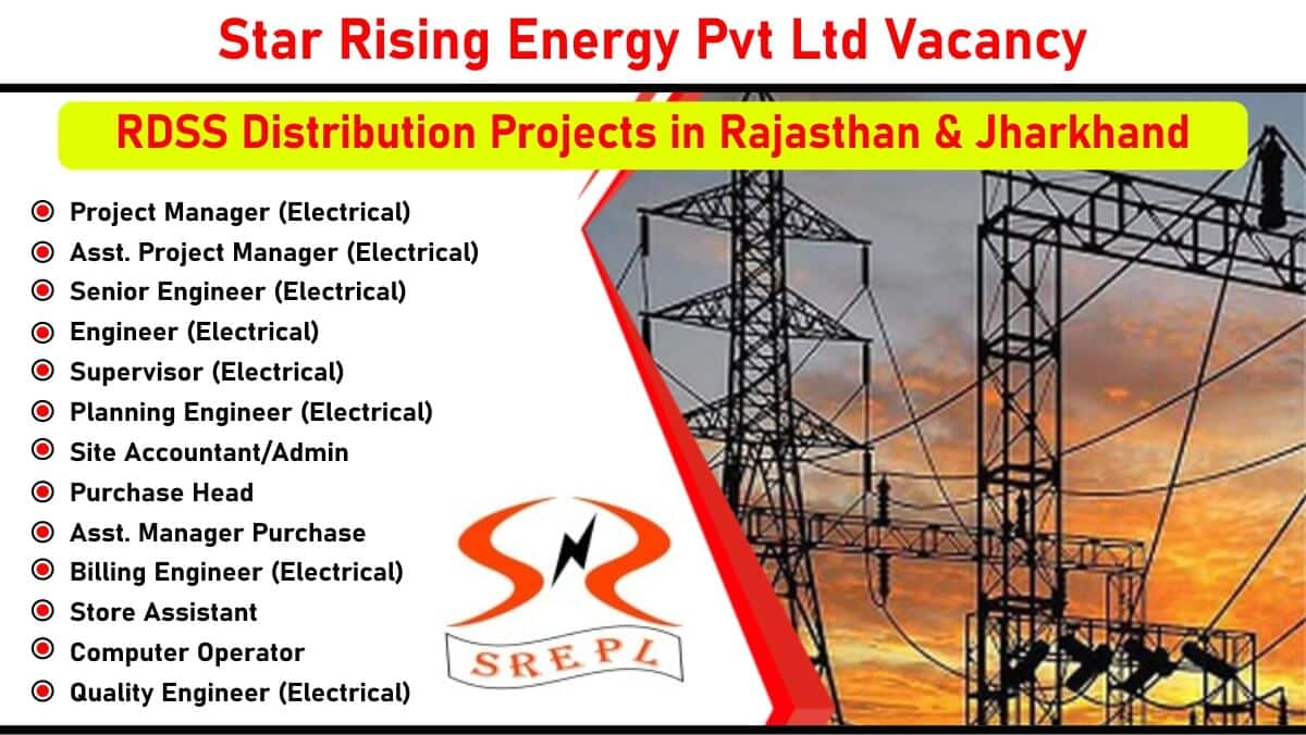 Star Rising Energy Pvt Ltd Vacancy