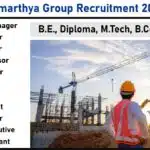 Samarthya Group Recruitment 2025