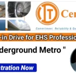 ITD Cementation India Ltd Walk-In Drive 2025 | for Underground Metro Projects