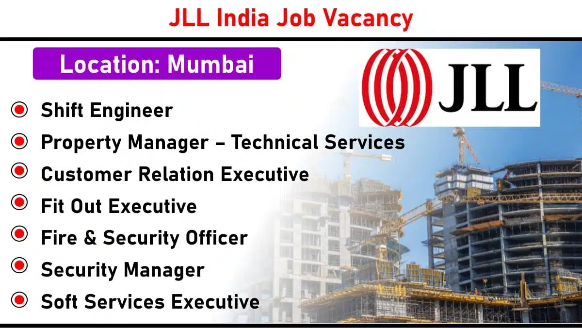 JLL India Job Vacancy