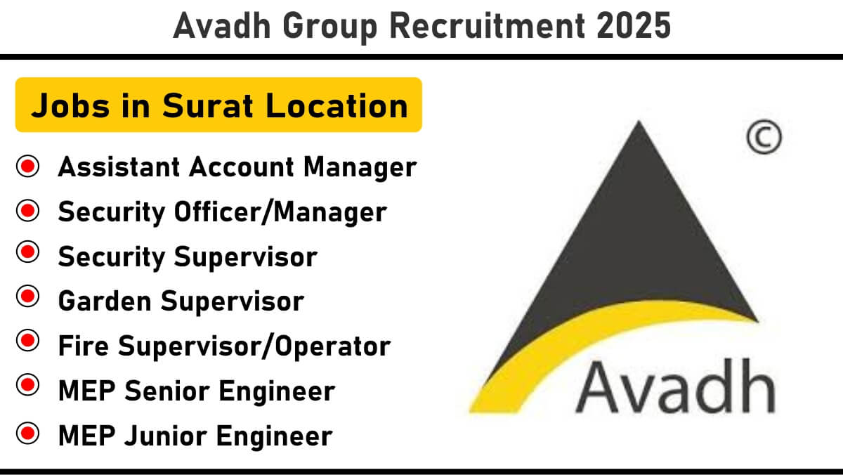 Avadh Group Recruitment 2025