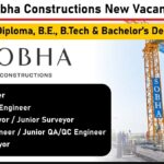 Sobha Constructions New Vacancy