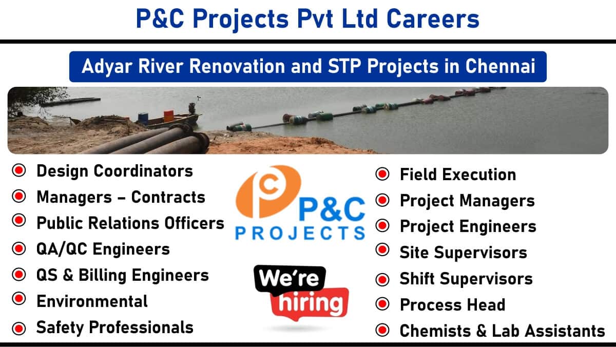 P&C Projects Pvt Ltd Careers