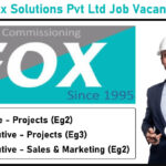 Fox Solutions Pvt Ltd Job Vacancy