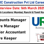 URC Construction Pvt Ltd Careers