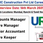 URC Construction Pvt Ltd Careers