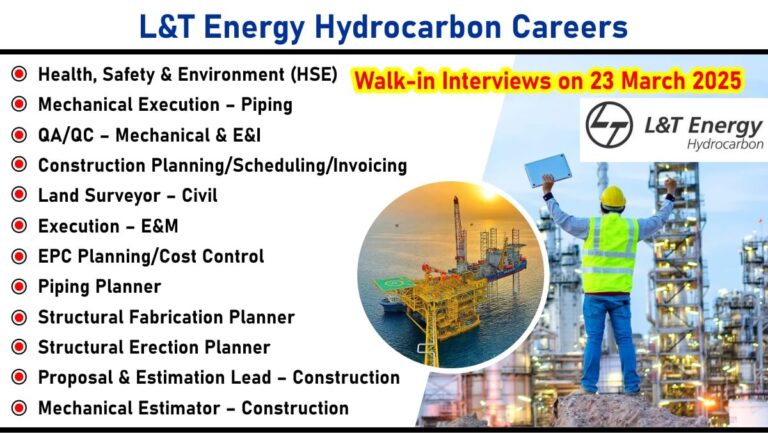 L&T Energy Hydrocarbon Careers