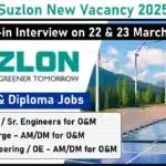 Suzlon New Vacancy 2025