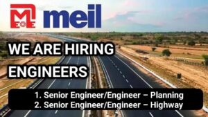 Megha Engineering & Infrastructure Ltd Recruitment 2025 | Construction Jobs In Andhra Pradesh/Telangana