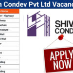 Shivam Condev Pvt Ltd Hiring 2025 | For Engineer, Supervisor And Manager