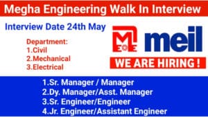 Megha Engineering & Infrastructure Limited | Civil/Mechanical/Electrical