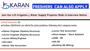 Karan Development Walk In Interview | Diploma, BE and Degree