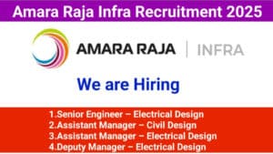 Amara Raja Infra Vacancy | Opportunities in Solar and T&D Projects