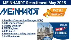 MEINHARDT New Vacancy May 2025 | For Housing & Infrastructure Projects