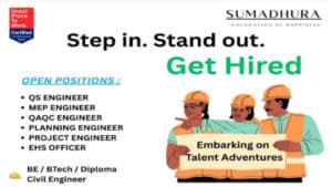 Sumadhura Infracon Pvt. Ltd Walk-In Interview May 2025 | Construction jobs In Bangalore