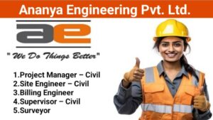 Ananya Engineering Pvt. Ltd Hiring 2025 | For Railway or high-speed rail projects