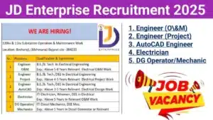 JD Enterprise Urgent Hiring 2025 | Construction Jobs In Gujarat